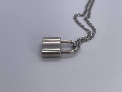 Tiffany & Co. SV925 Padlock Pendant Necklace, Approx. 8g