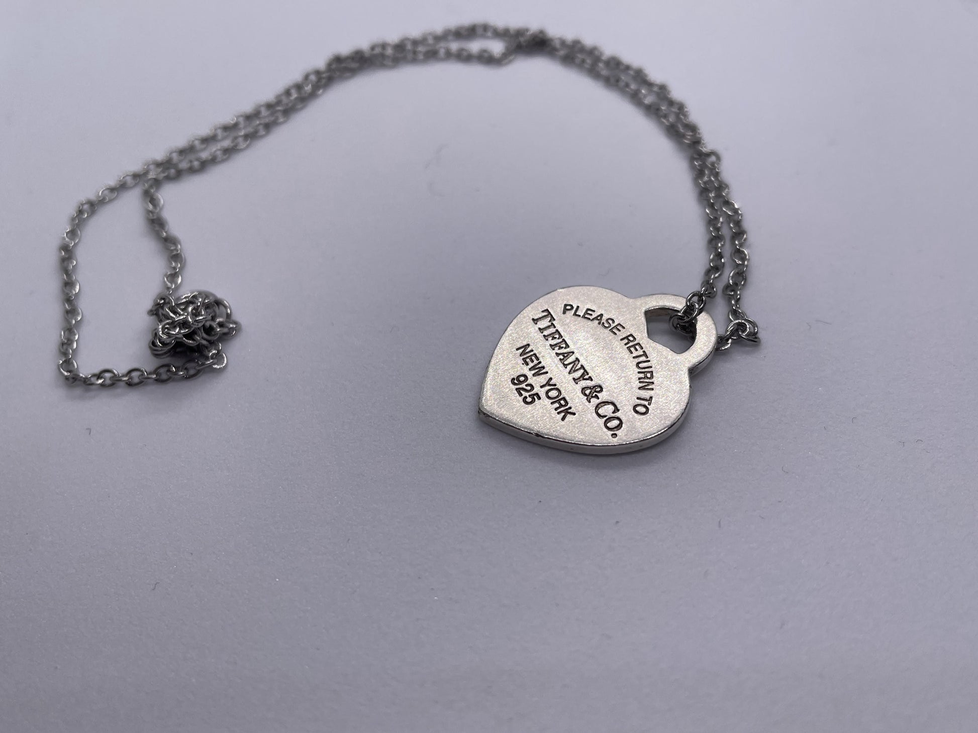 Tiffany & Co. SV925 Return to Heart Tag Necklace Pendant, Approx. 5.5g