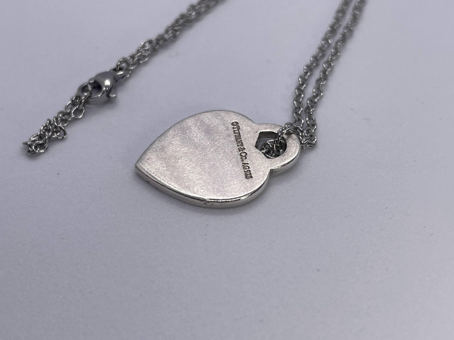 Tiffany & Co. SV925 Return to Heart Tag Necklace Pendant, Approx. 5.5g