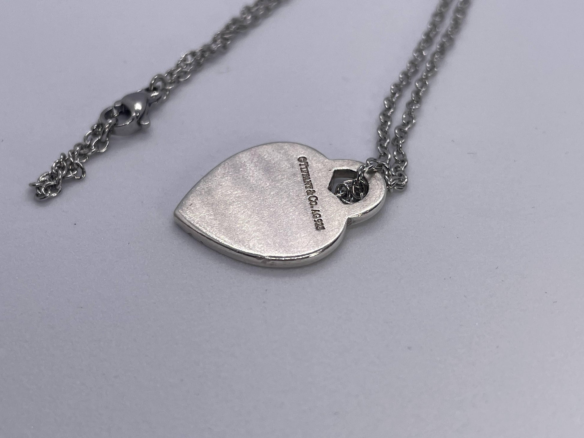 Tiffany & Co. SV925 Return to Heart Tag Necklace Pendant, Approx. 5.5g