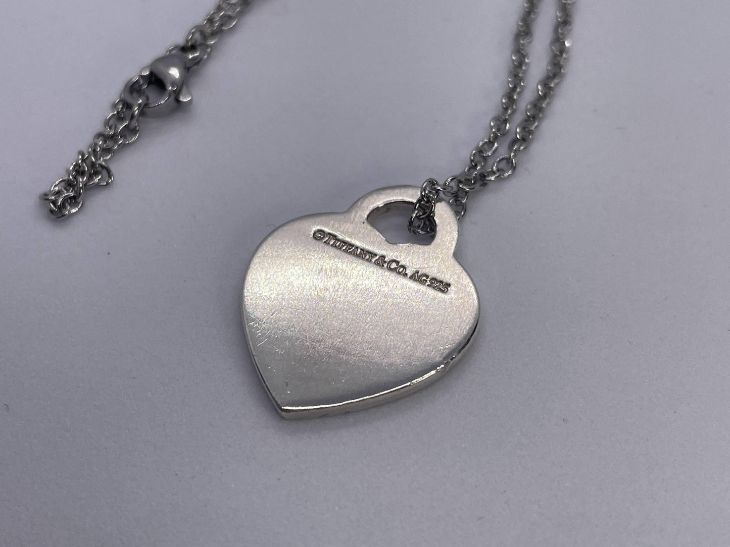 Tiffany & Co. SV925 Return to Heart Tag Necklace Pendant, Approx. 5.5g