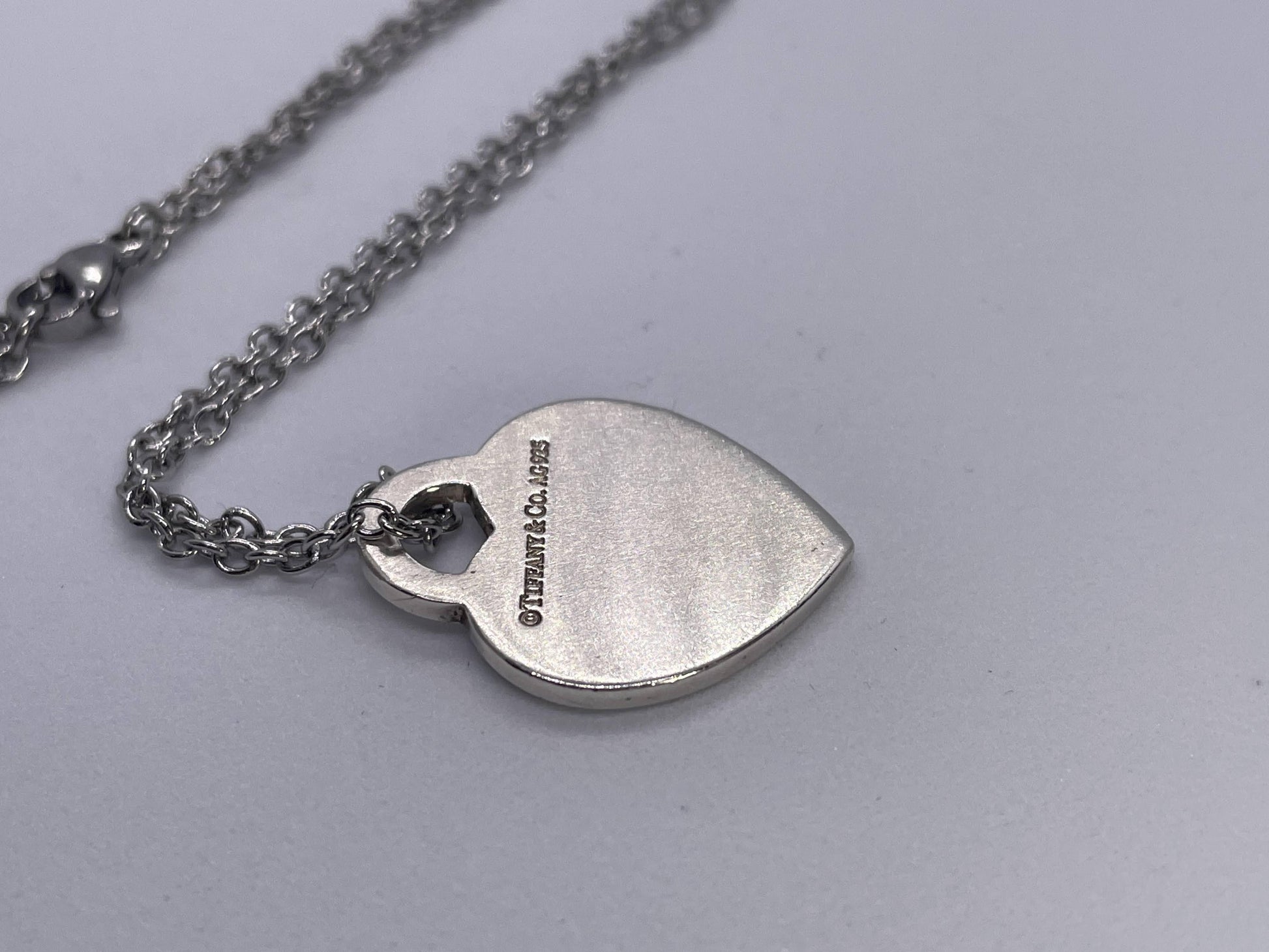 Tiffany & Co. SV925 Return to Heart Tag Necklace Pendant, Approx. 5.5g