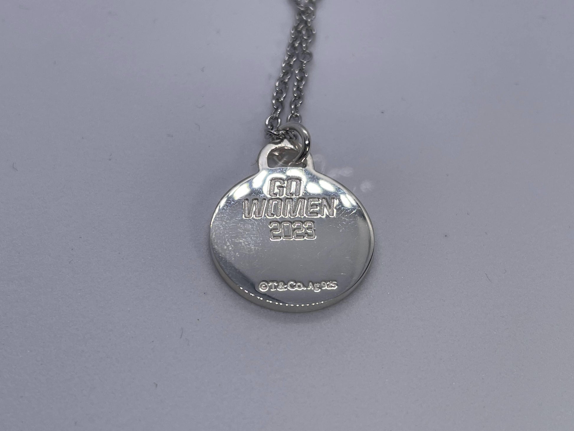 Tiffany & Co. SV925, approximately 5g, Tiffany Women's Marathon 2023 necklace pendant top