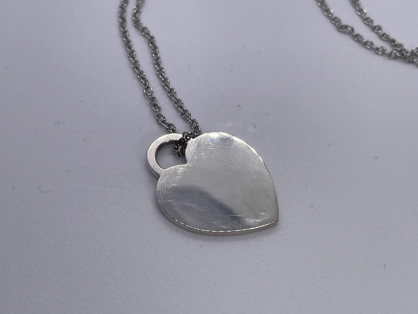 Tiffany & Co. SV925 Return to Heart Tag Necklace Pendant, Approx. 7.1g
