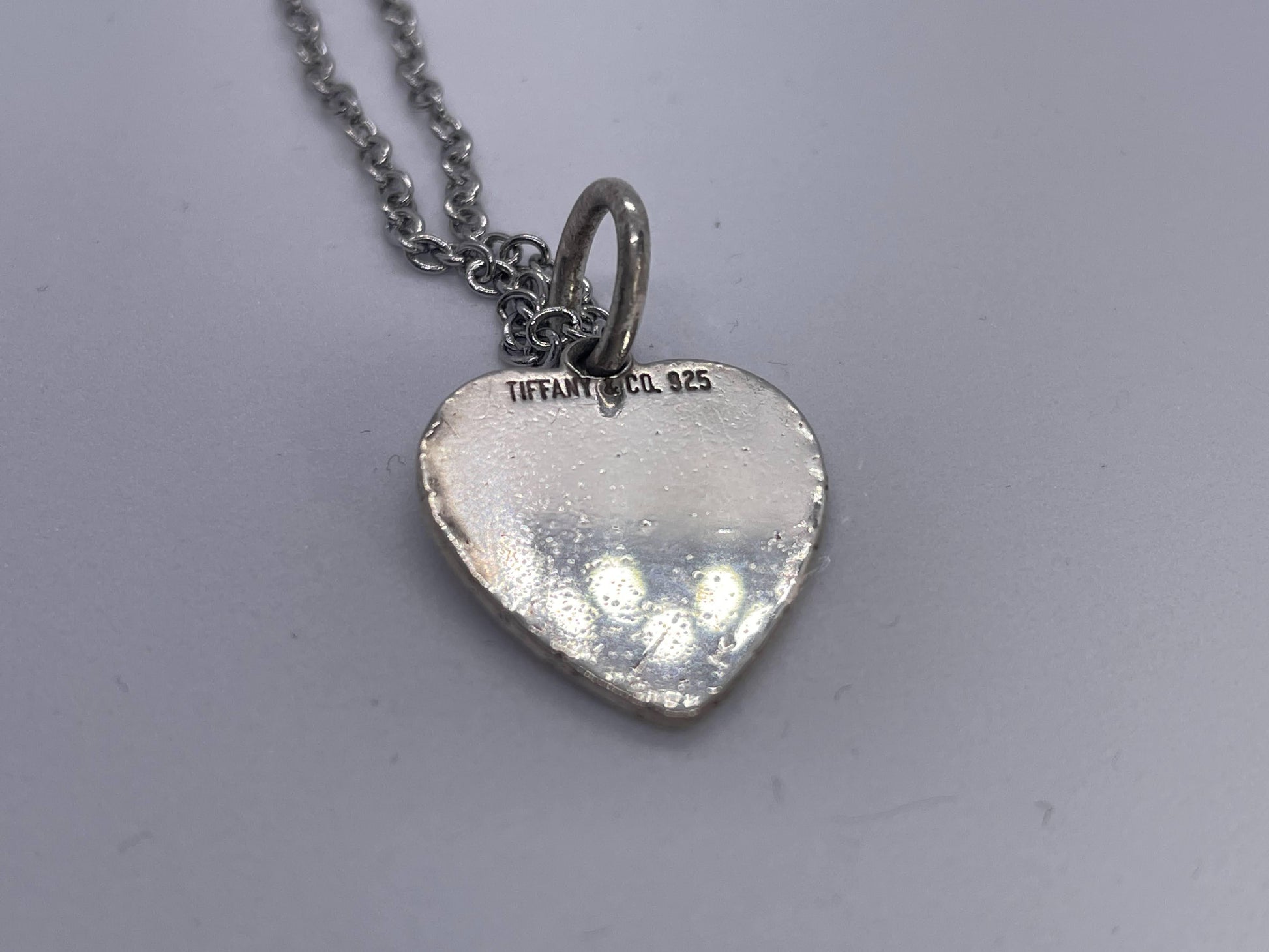 Tiffany & Co. SV925 Return to Heart Tag Necklace Pendant, Approx. 3.4g