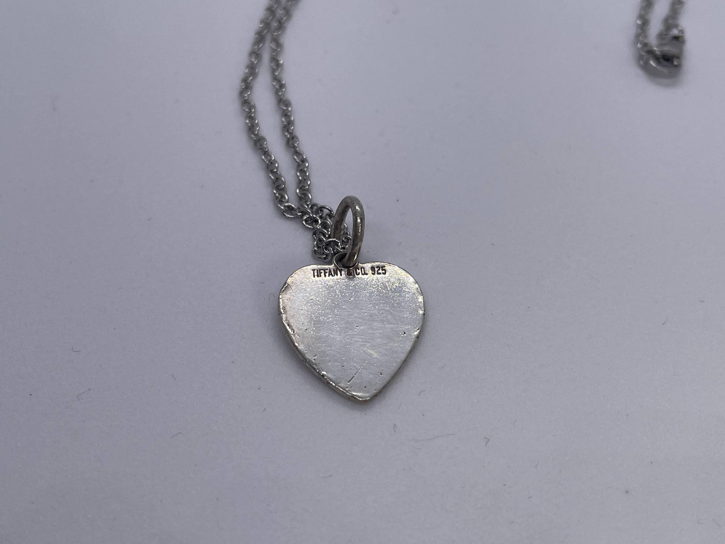 Tiffany & Co. SV925 Return to Heart Tag Necklace Pendant, Approx. 3.4g