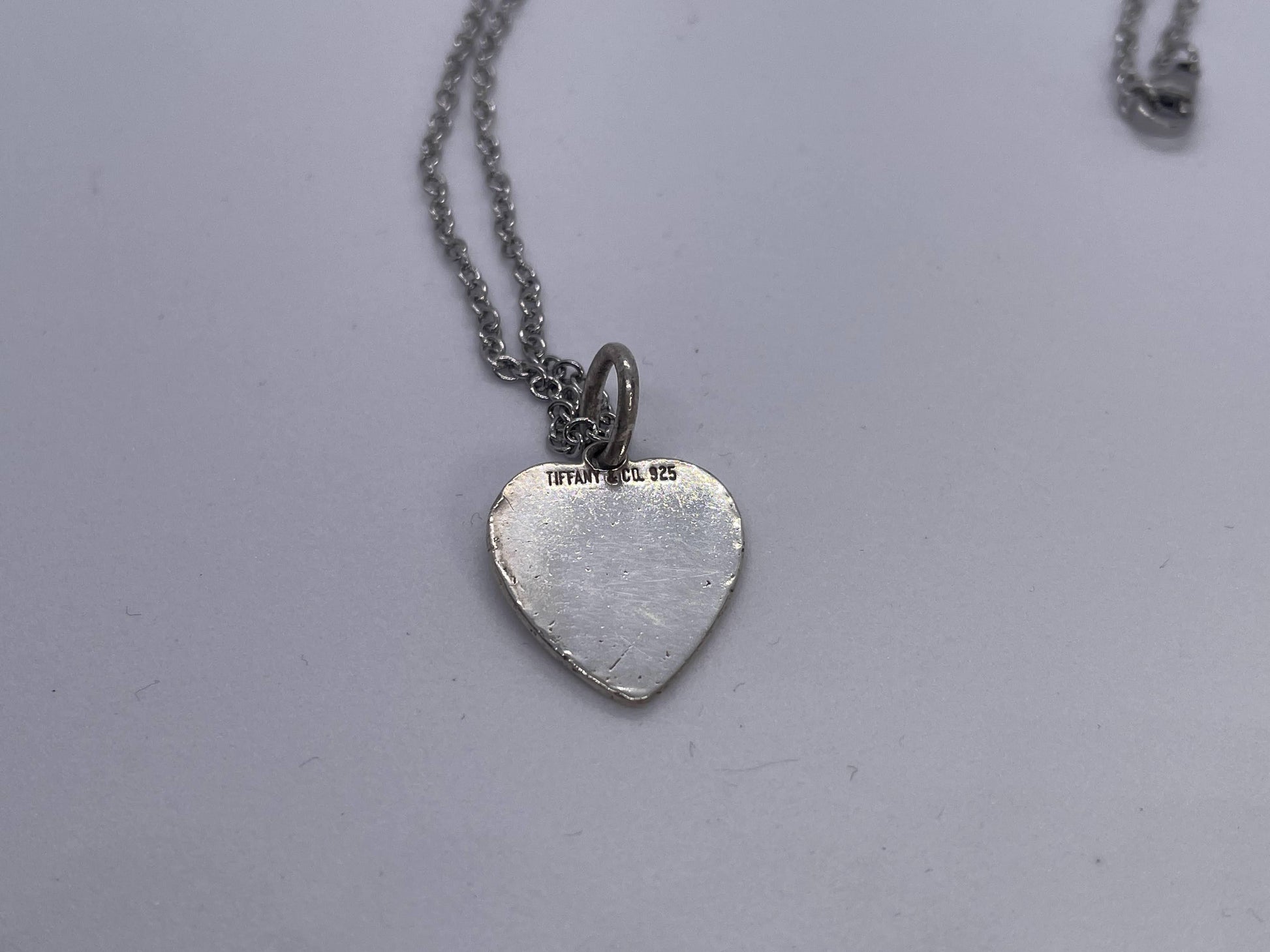 Tiffany & Co. SV925 Return to Heart Tag Necklace Pendant, Approx. 3.4g