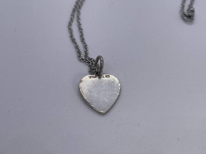 Tiffany & Co. SV925 Return to Heart Tag Necklace Pendant, Approx. 3.4g