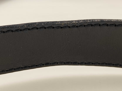 CELINE Macadam Drawstring Shoulder Bag, Black