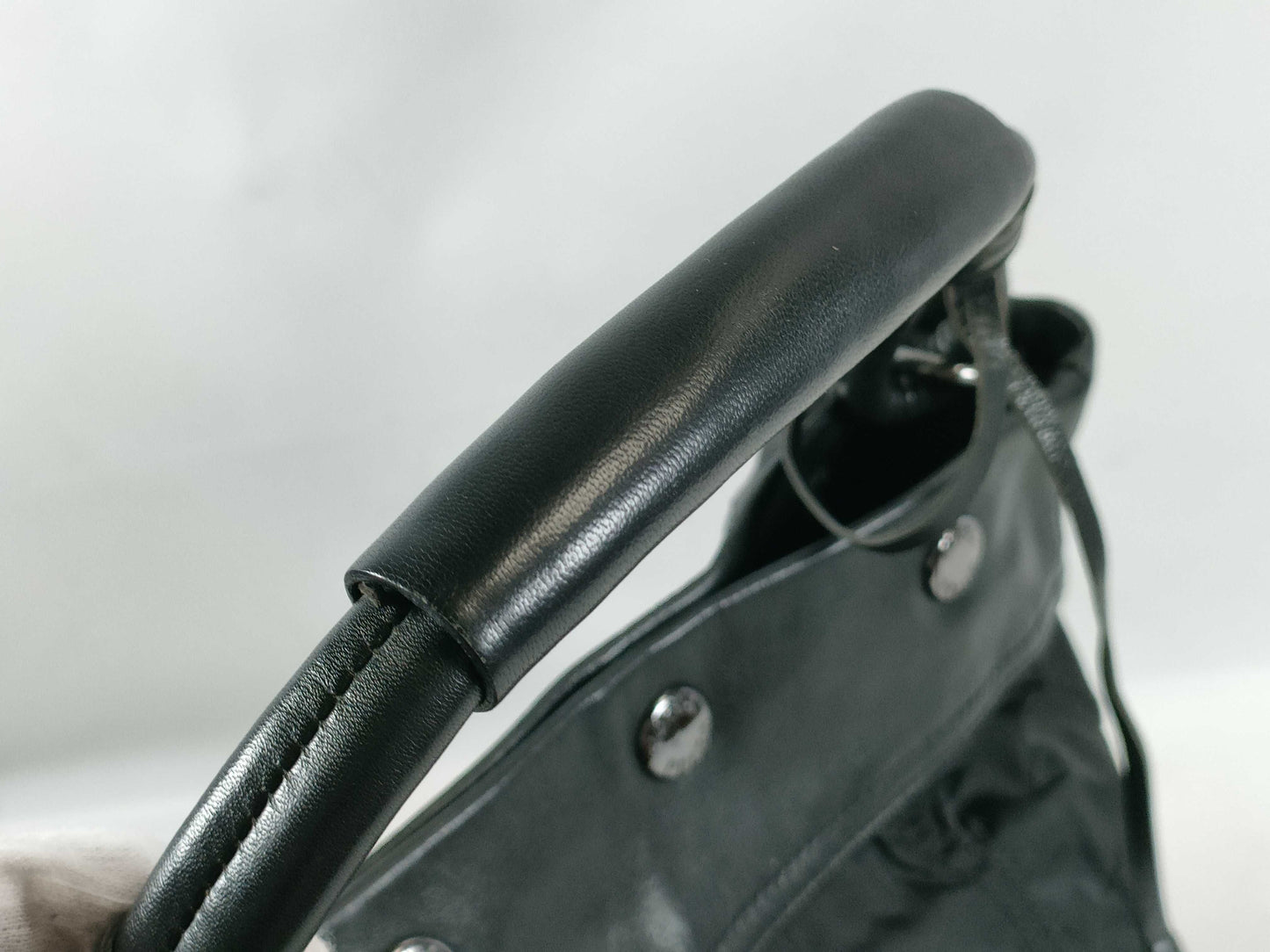 PRADA Nylon and Leather One-Shoulder Bag Shoulder Bag