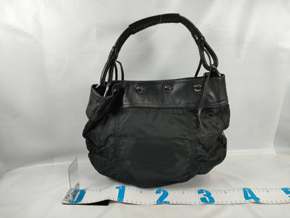 PRADA Nylon and Leather One-Shoulder Bag Shoulder Bag
