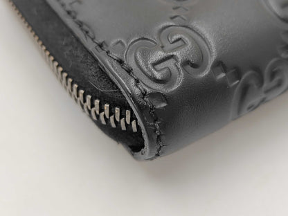 GUCCI Gucci Shima Round Zip Wallet 307987