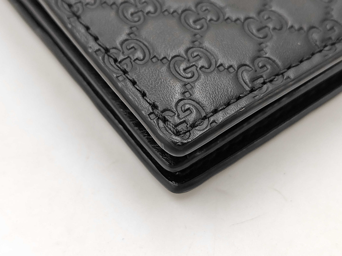 GUCCI Microssima Card Case 544474 Coin Case