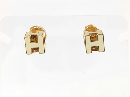 HERMES Hermes Cage d'Ache Earrings. Accessories: Box, dust bag, earrings.