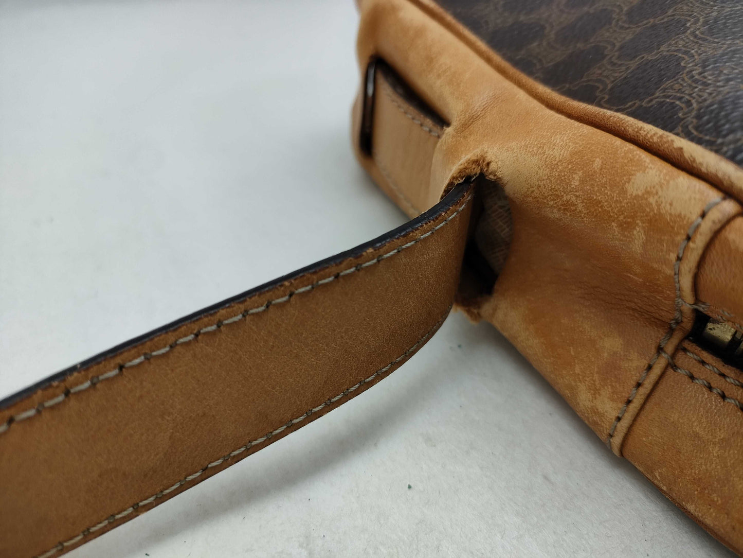 CELINE Macadam Shoulder Bag