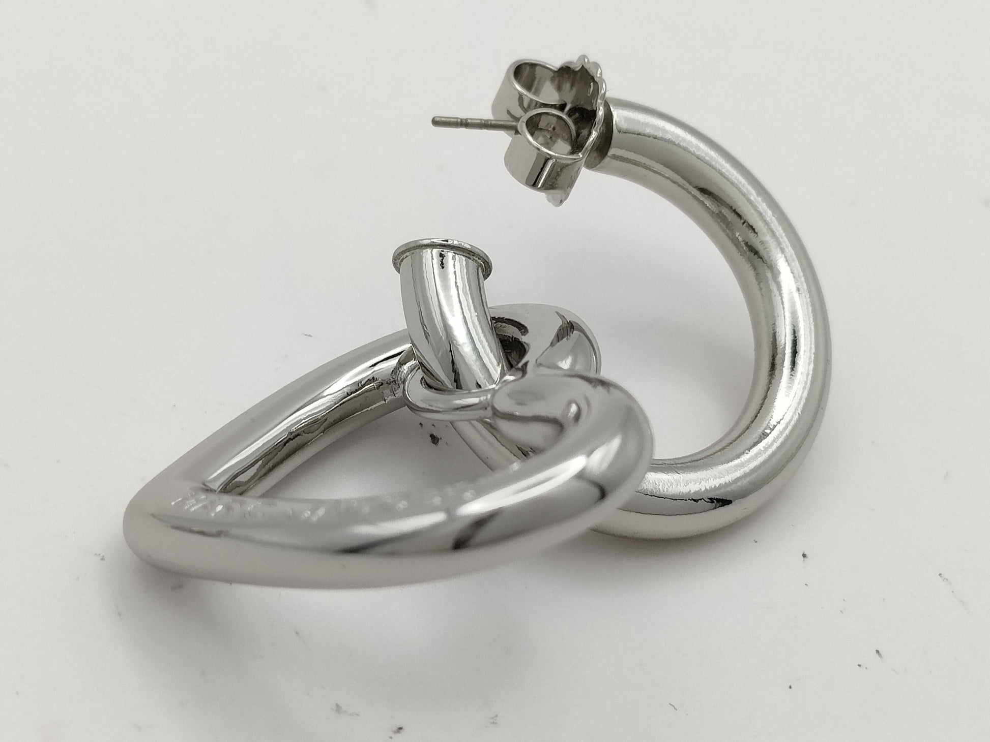 MARC JACOBS Heart Hoop Earrings