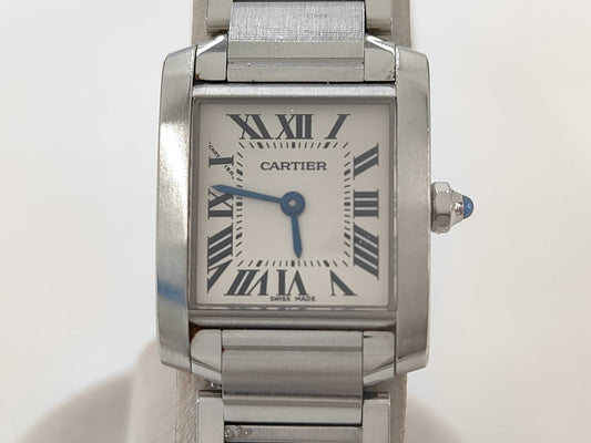 Cartier Tank Française SM W51008Q3 2384446377NX Quartz Women's Watch