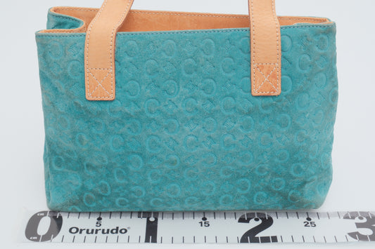 CELINE suede handbag