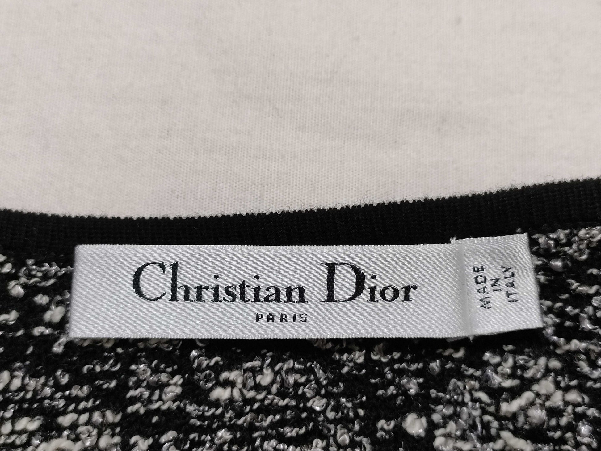 Dior Macrocannage Tweed Jacket