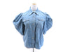 Miu Miu Bubble Sleeve Denim Shirt