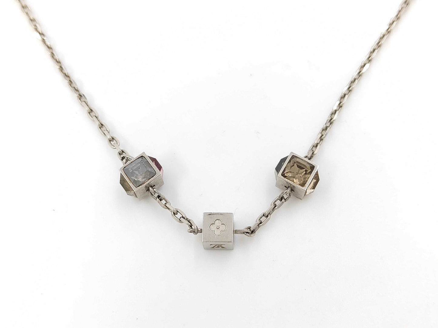 LOUIS VUITTON Collier Gamble Necklace M65232 Necklace