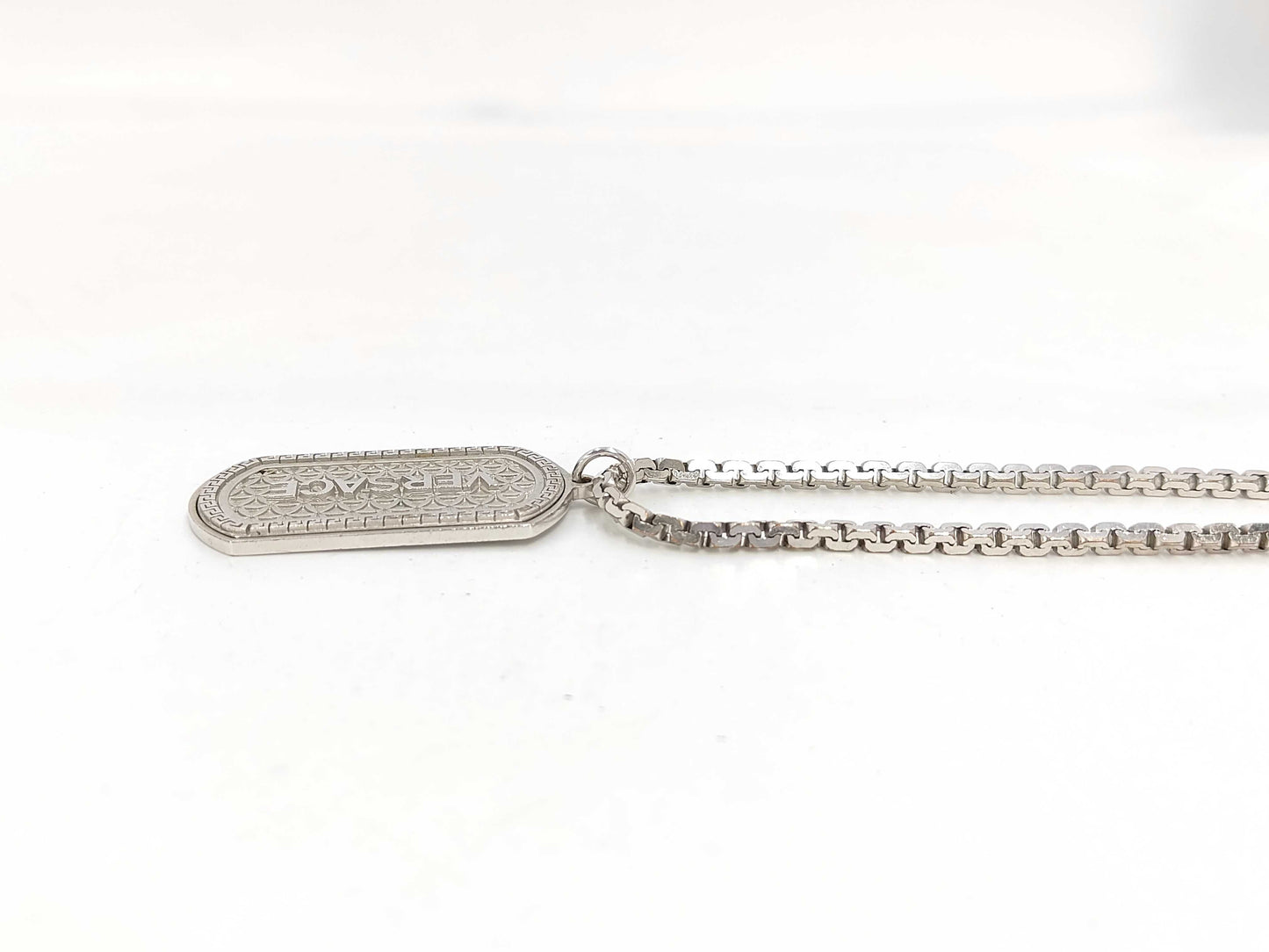 VERSACE Medusa Dog Tag Pendant Necklace DG14698 Bracelet/Bangle