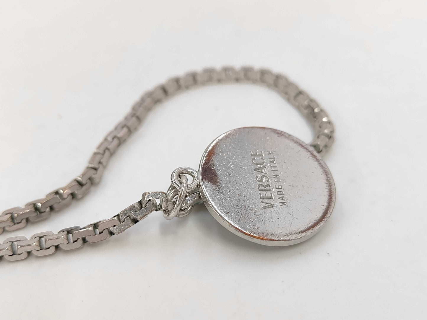 VERSACE Medusa Dog Tag Pendant Necklace DG14698 Bracelet/Bangle