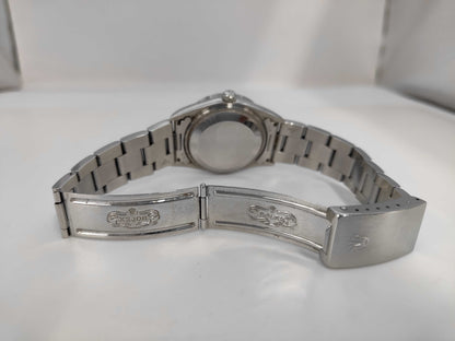 ROLEX 15210 W219439 Black Dial Oyster Bracelet Boys' Watch