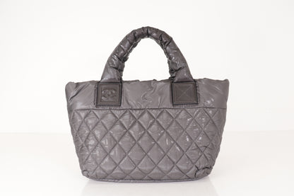 CHANEL Coco Cocoon Tote Bag Gray 14 Series Tote Bag