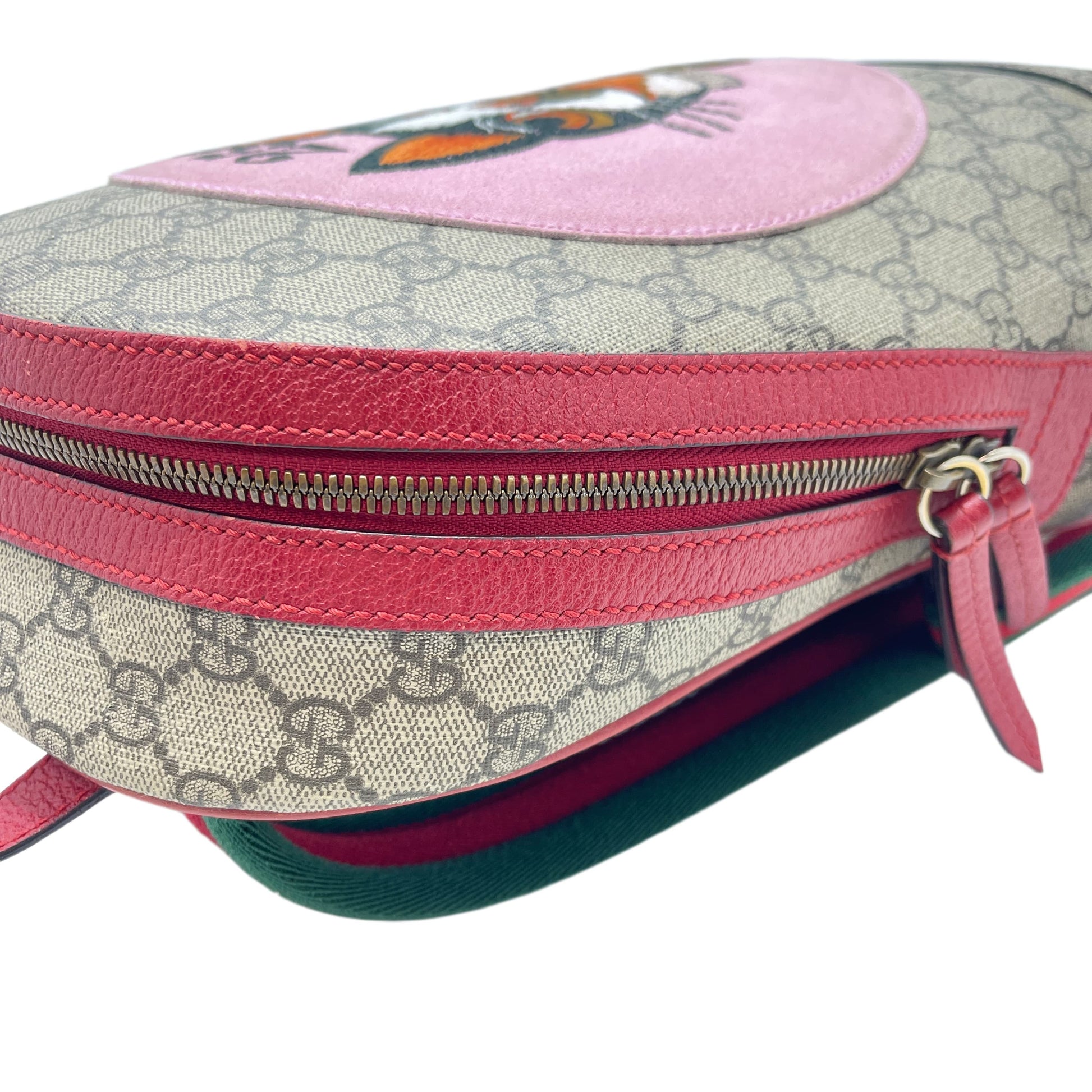 GUCCI GG Supreme Bosco Dog Backpack