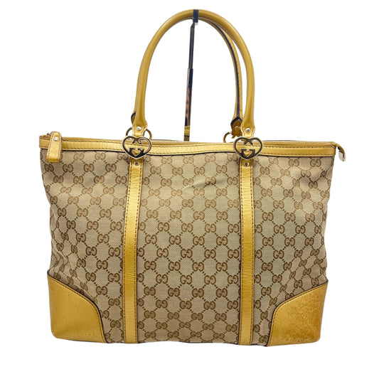 GUCCI Gucci GG Canvas Lovely Tote Bag Shoulder Bag