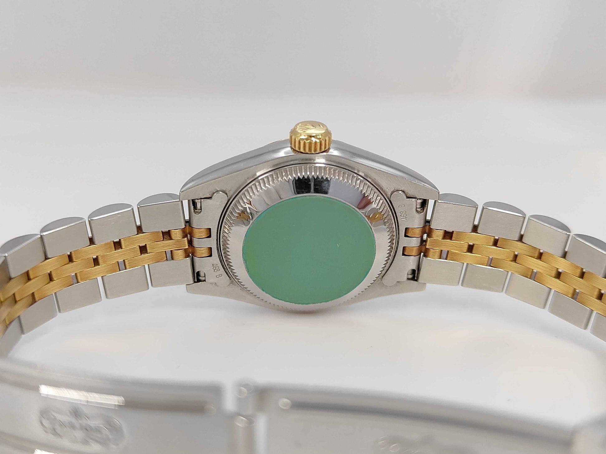 ROLEX 69173G T147210 Champagne Dial Jubilee Bracelet Women's Watch