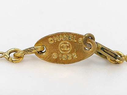 CHANEL Gold Necklace