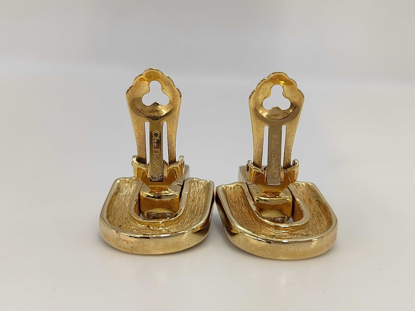 Dior Black x Gold Earrings