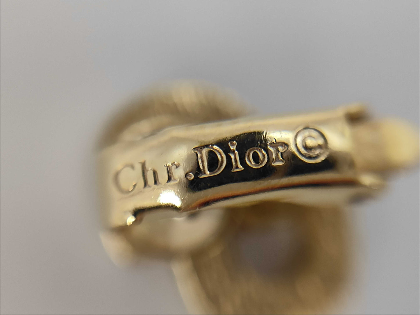 Dior earrings