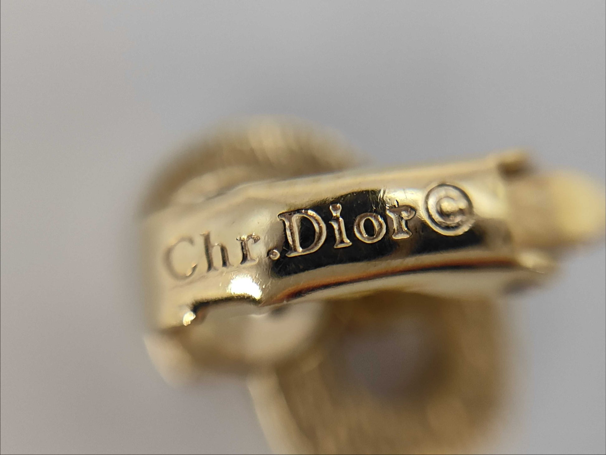 Dior earrings