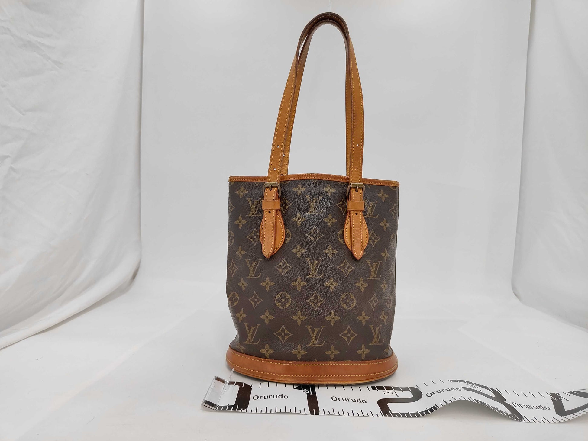 LOUIS VUITTON Monogram Bucket PM Handbag