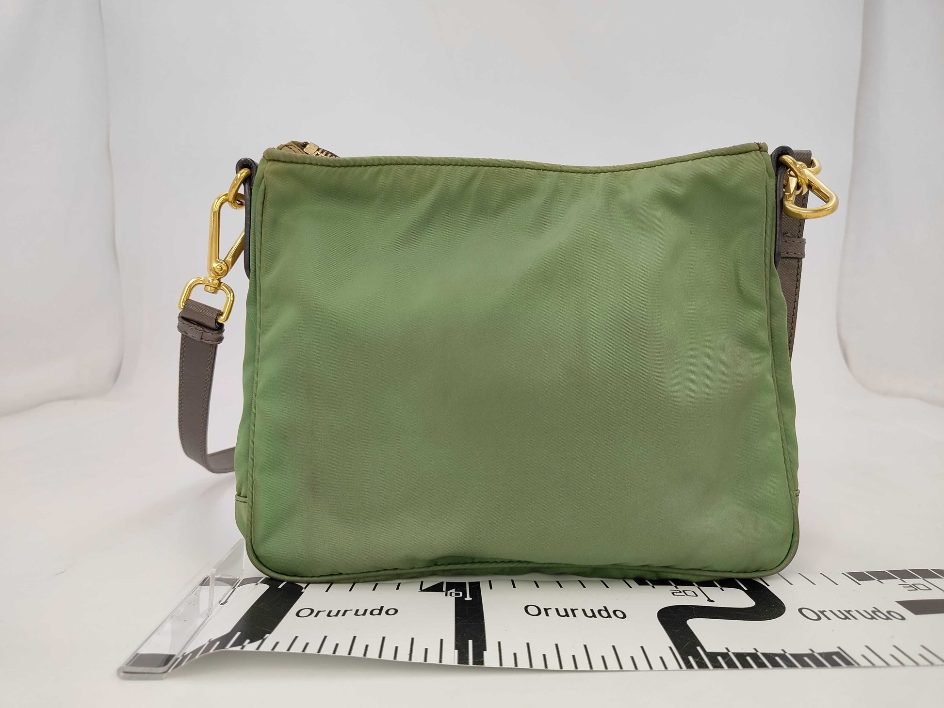 PRADA green shoulder bag