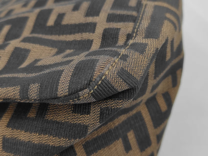 FENDI Mamma Bucket Zucca Pattern Handbag