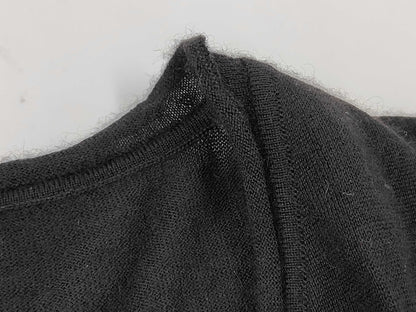 CHANEL CHANEL Sleeveless Top, Paris Streets, P27644V20068 #38, Eiffel Tower, Black, Ribbon Top