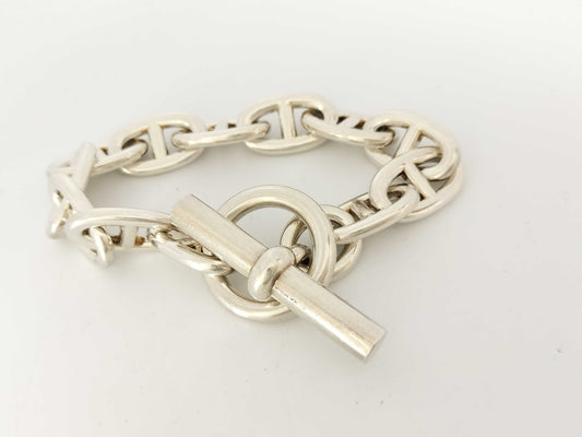 HERMES Chaine d'Ancre TGM Bracelet 107.5g Bracelet/Bangle