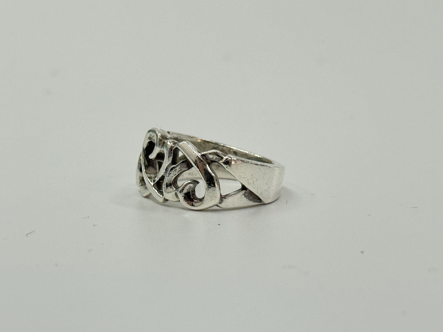 Tiffany & Co. SV925 Loving Heart Ring 4.0g