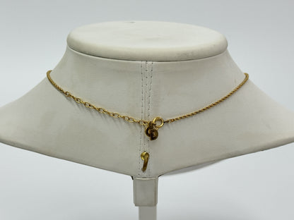 Dior CD Gold Necklace