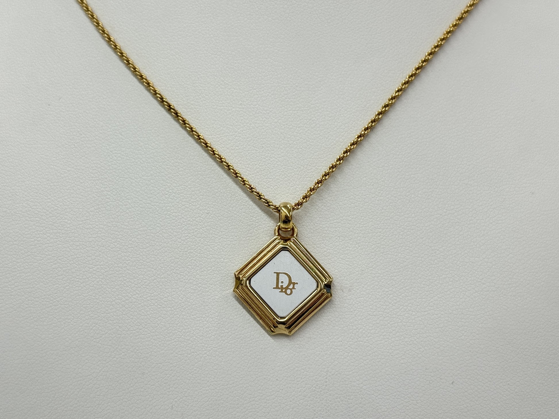 Dior CD Gold Necklace
