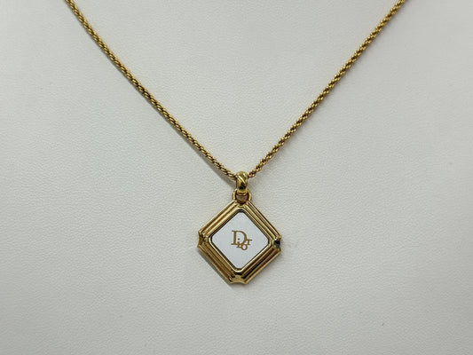 Dior CD Gold Necklace