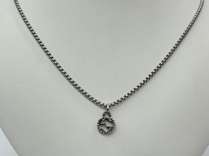 GUCCI Interlocking Necklace 925 with 48cm Chain