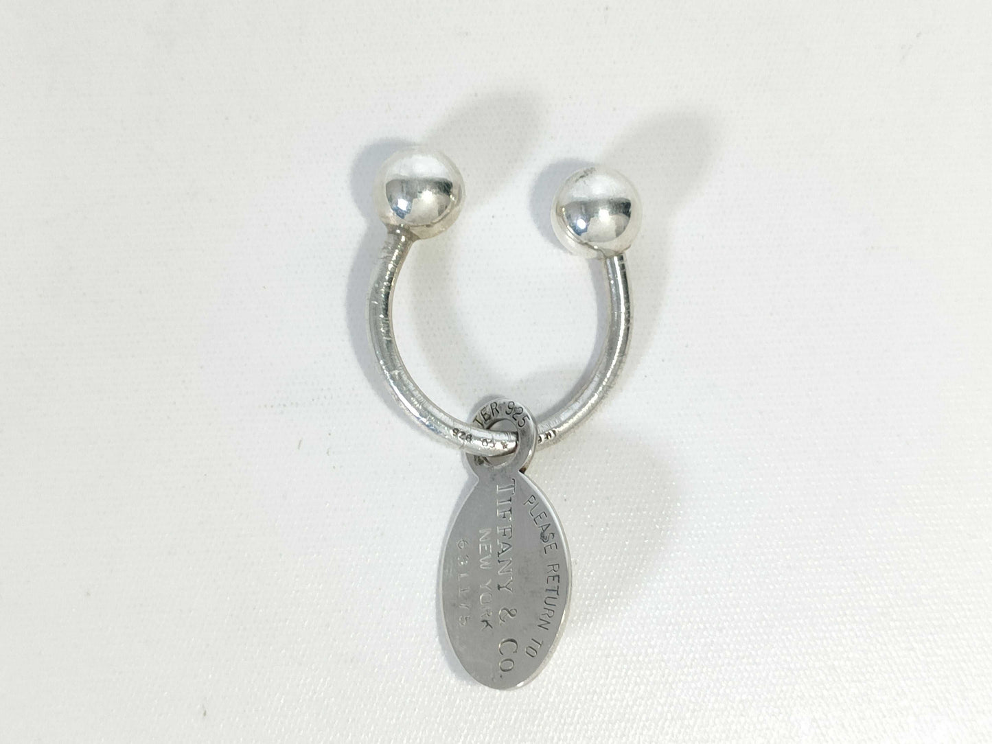 Tiffany & Co. Return to Key Ring 925 Key Case/Key Holder