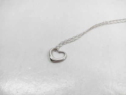 Tiffany & Co. Open Heart 925 Necklace