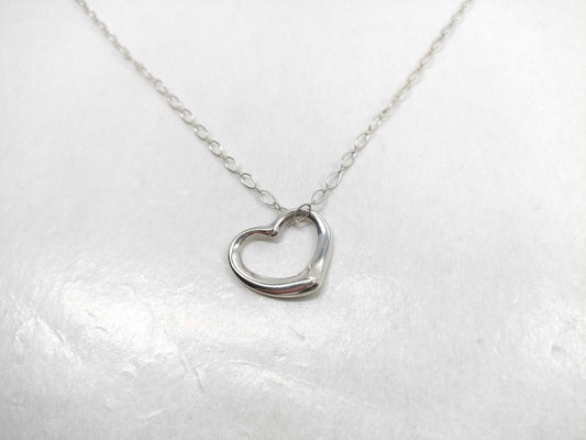 Tiffany & Co. Open Heart 925 Necklace