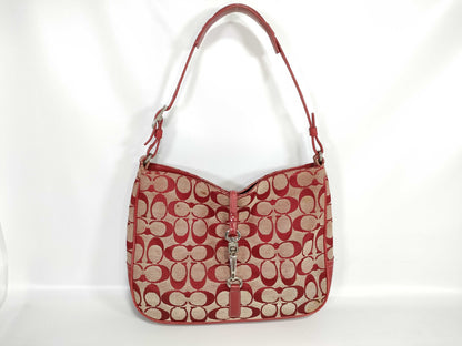 COACH Signature Coach One-Shoulder Bag Shoulder Bag